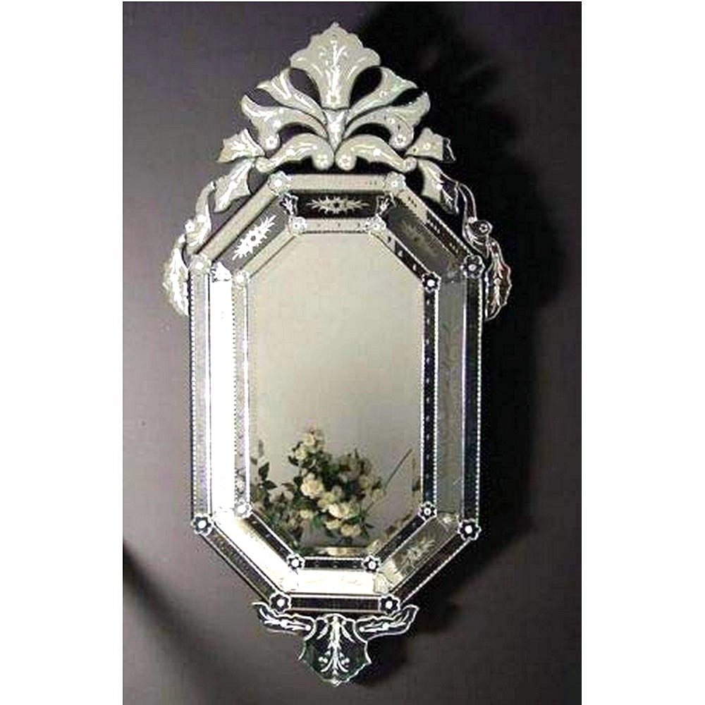 Octagon Crest Charm Mirror Octagon Crest Charm Mirror